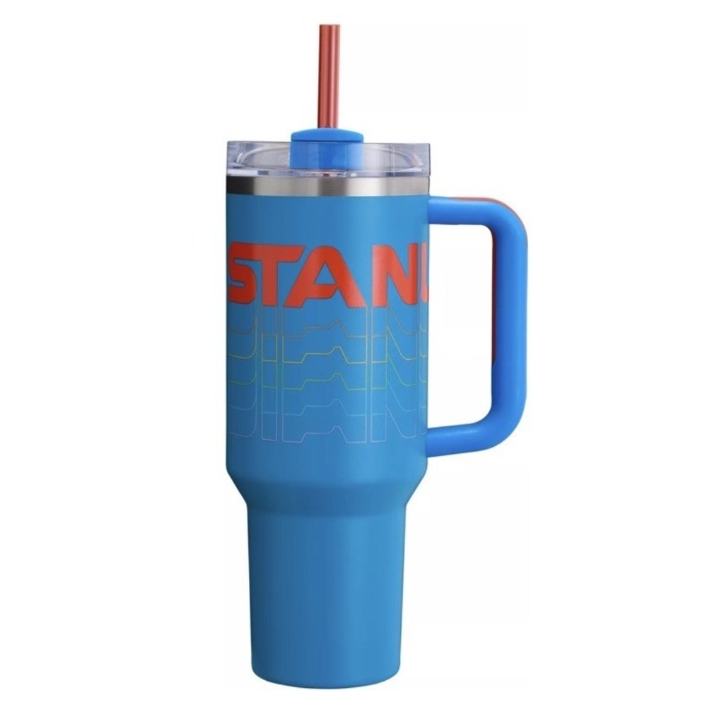 New Stanley Quencher H2.0 40oz Flowstate Quencher Tumbler Blue Azure Reverb - Picture 1 of 5